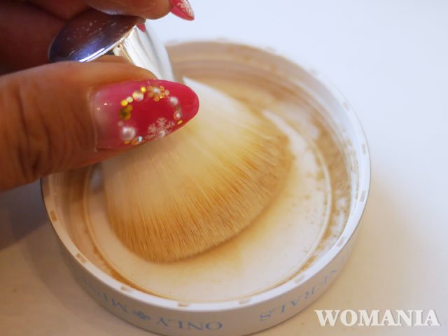 ミネラルファンデーションのつけ方