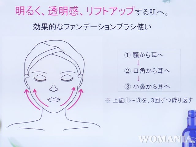 ミネラルファンデ リフトアップ効果